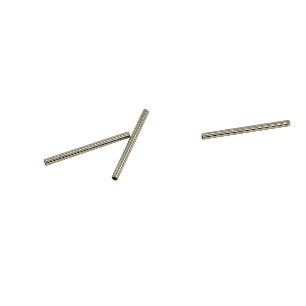 50Pcs Brass Smooth Straight Tube Spacer Beads For Jewelry Making Roses
