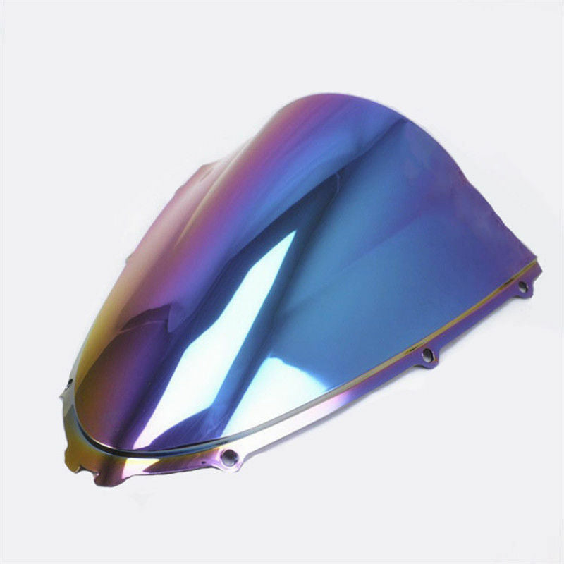 Dark Iridium Double Bubble Windshield  for Kawasaki Ninja ZX14R ZZR1400 2006-16