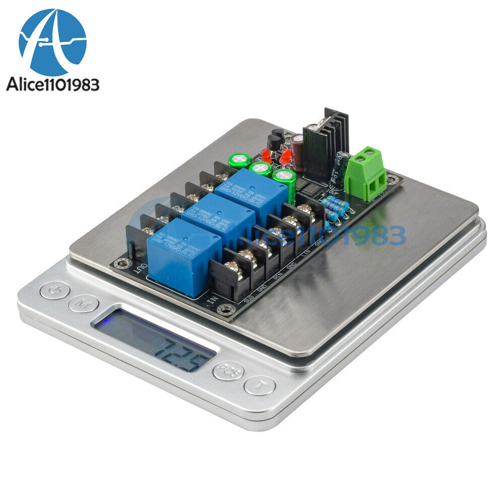 AC 12V-15V Stereo 2.1 Audio Amplifier Speaker Protection Delay Turn On Board NEw