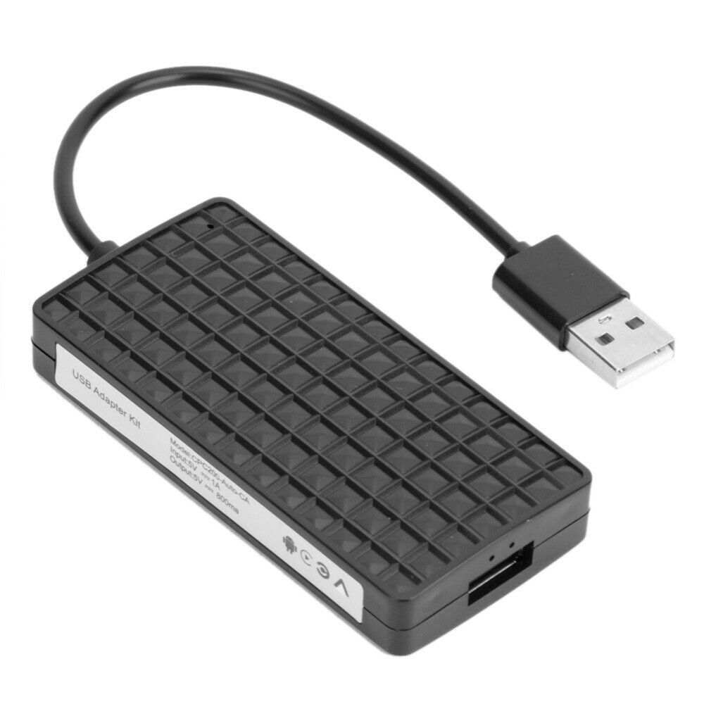 USB Dongle Adapter Carplay Navigation to Car Screen for Android for IOSBlack NEW