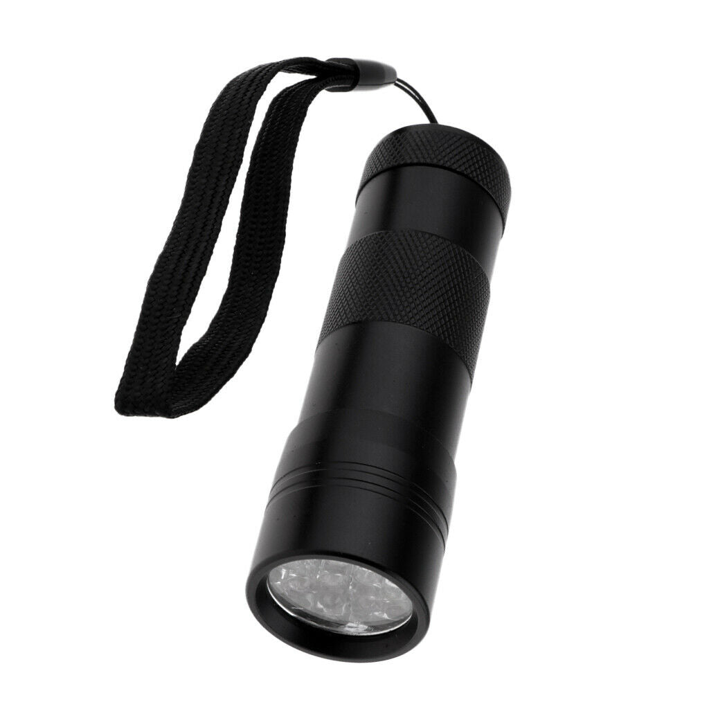 Prettyia   UV   Ultra   Violet   12   LED   Flashlight   Blacklight   Inspection