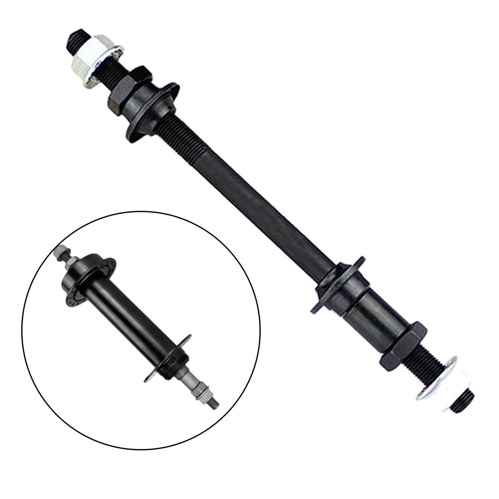 Lengthened 240mm Mountain Bike Hubs Rear Axle Snow Bike Bicycle Component