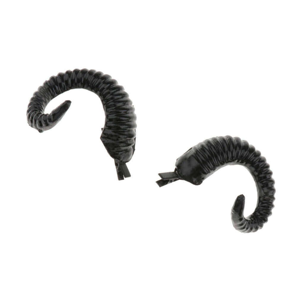 Fancy Ram Horns Dress Up Hairpins Headband Sheep Horn Halloween Present