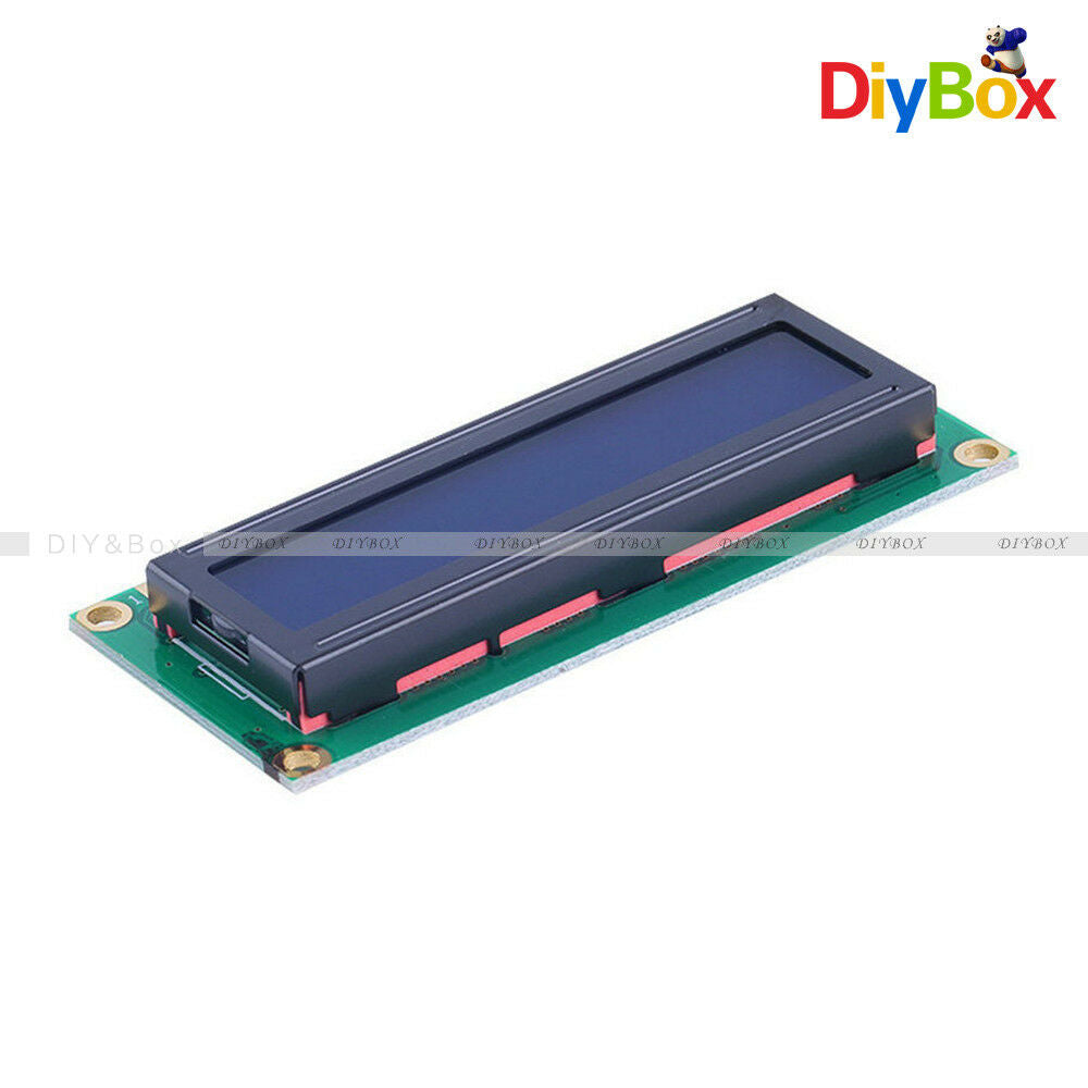 Blue Backlight LCD1602 3.3V 16X2 Lines White Character LCD 1602A F Raspberry Pi