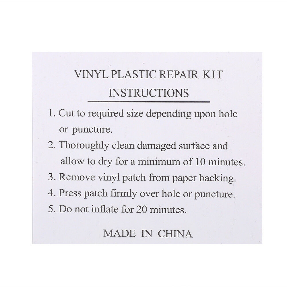 Inflatable Swimming Repair Pool Puncture Patch Kit  Intex Heavy Duty