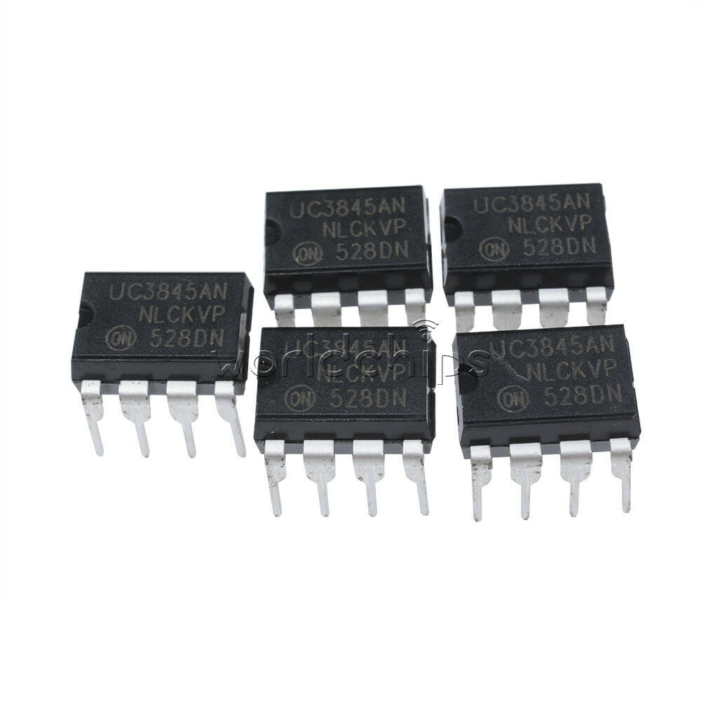 5PCS UC3845 UC3845AN REG CTRLR BST FLYBK PWM 8PDIP IC