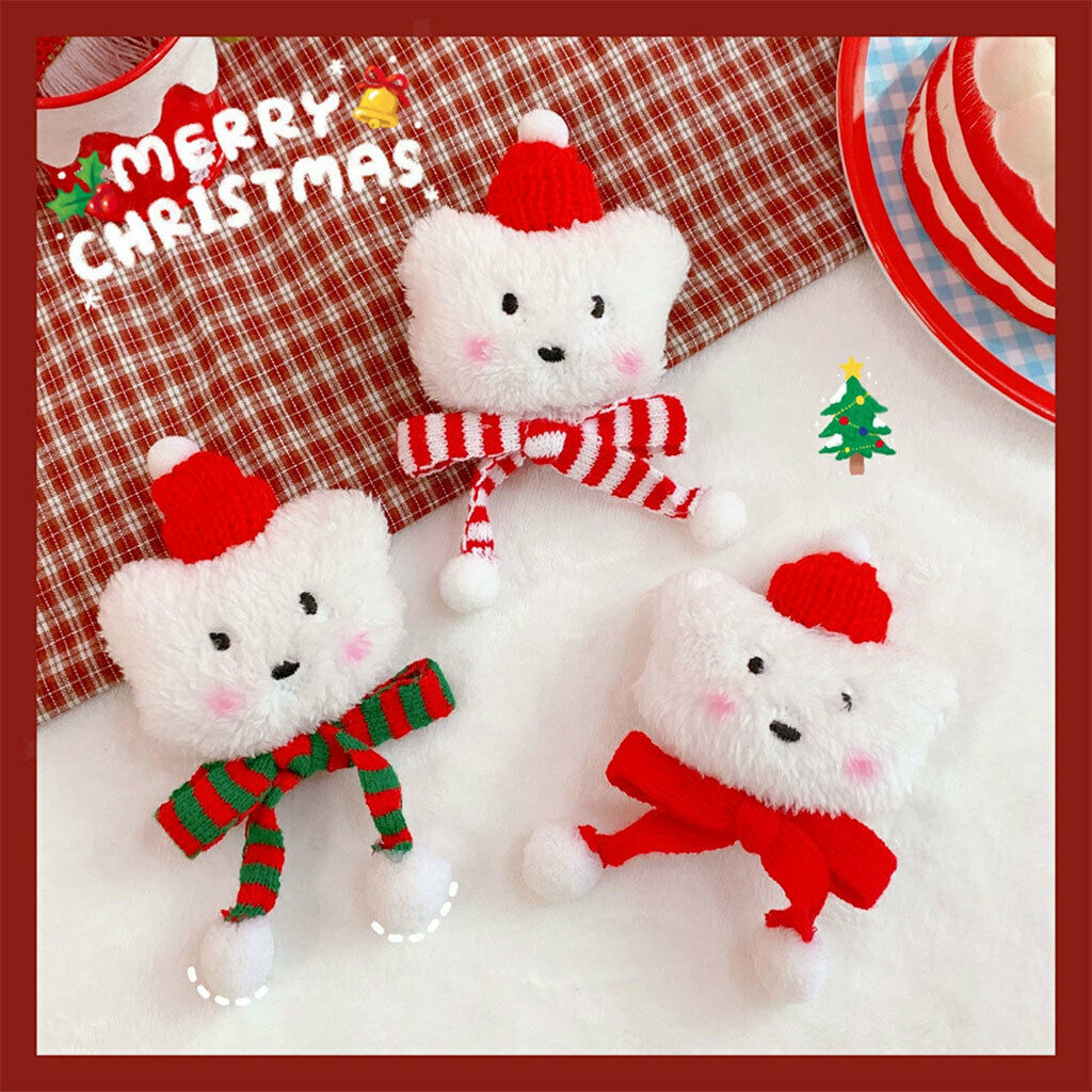 3 Pieces Lapel Pin Set Ornaments INS Breastpin Plush for Jackets Women Girls