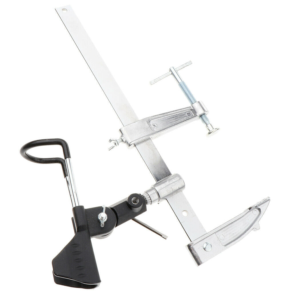 Adjustable Clamp on Fishing Rod Holder Rack Pole Bracket Fishing Tackle L