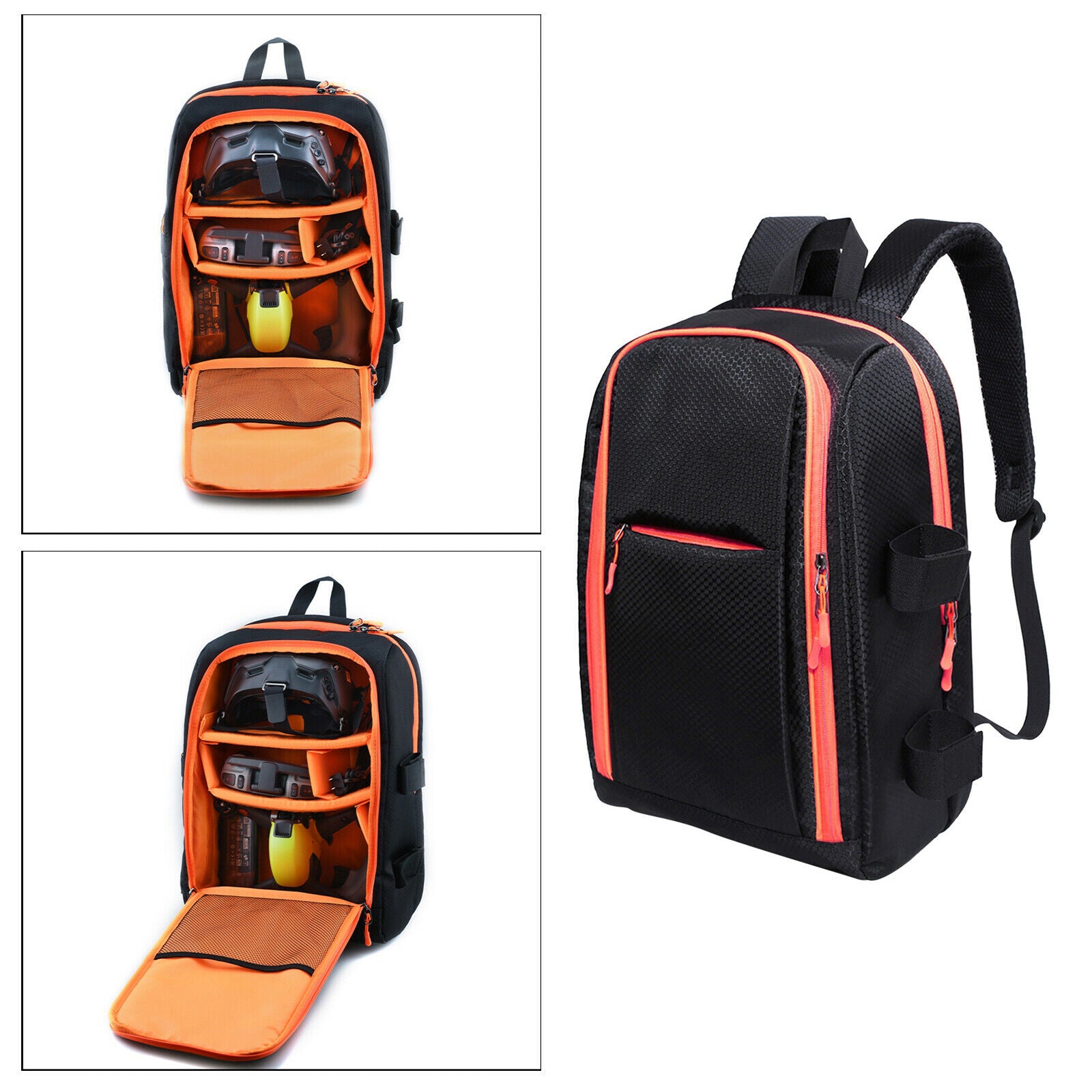 Shockproof Backpack Shoulder Bag for DJI FPV Combo Drone Remote Controller