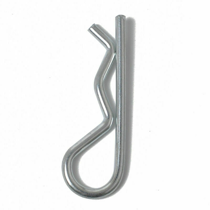 100Pcs M1*16 Stainless Steel R-Shaped Split Pin Wave Pin Circlip Pin Elasticity