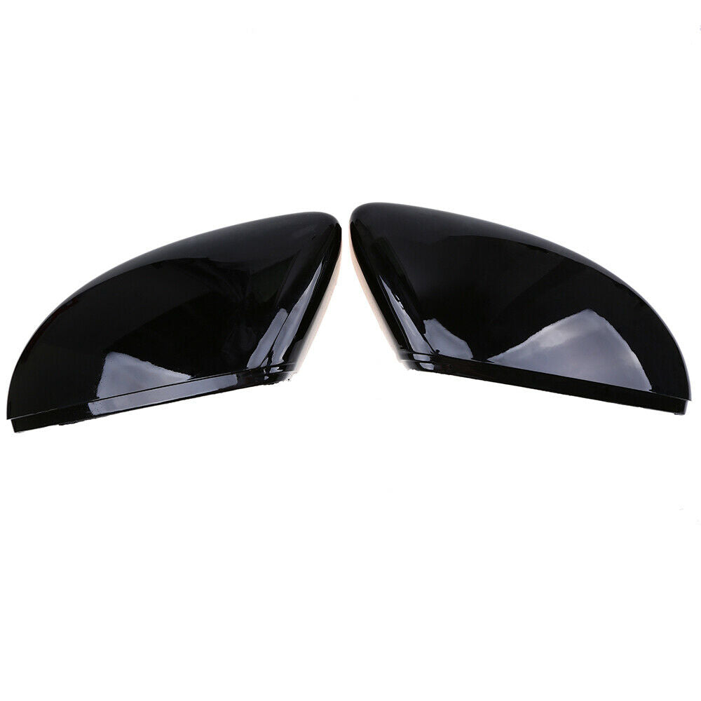 Pair Side Rear View Mirror Cover Trim Cap For VW Jetta Passat Beetle 2012-2018