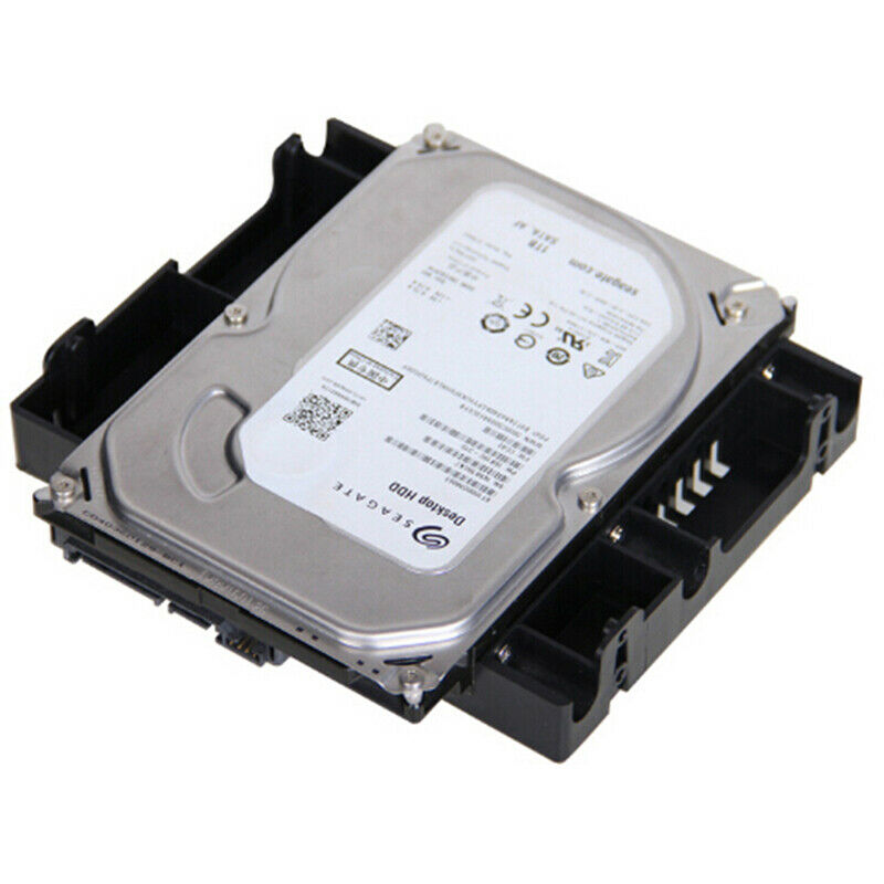 5.25 Optical Drive Position to 3.5 to 2.5 inch SSD 8CM Fan Hard Drive HoDEAU