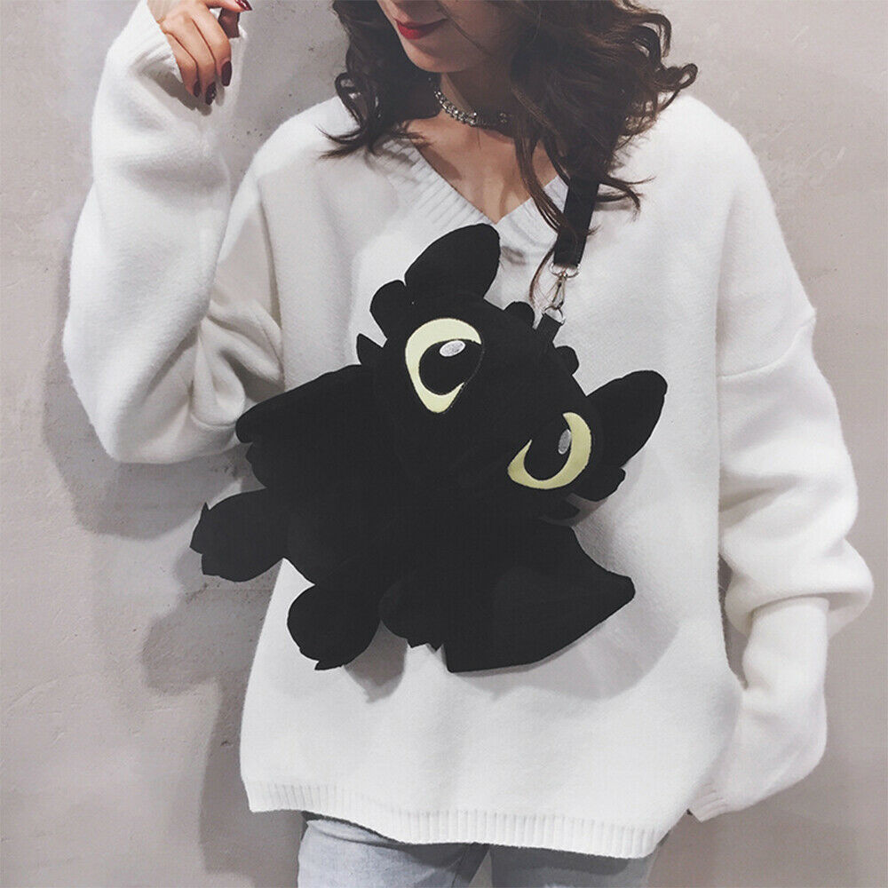 Cute Bat Shape Crossbody Bag Stylish Women's Purse Messenger Shoulder Bags