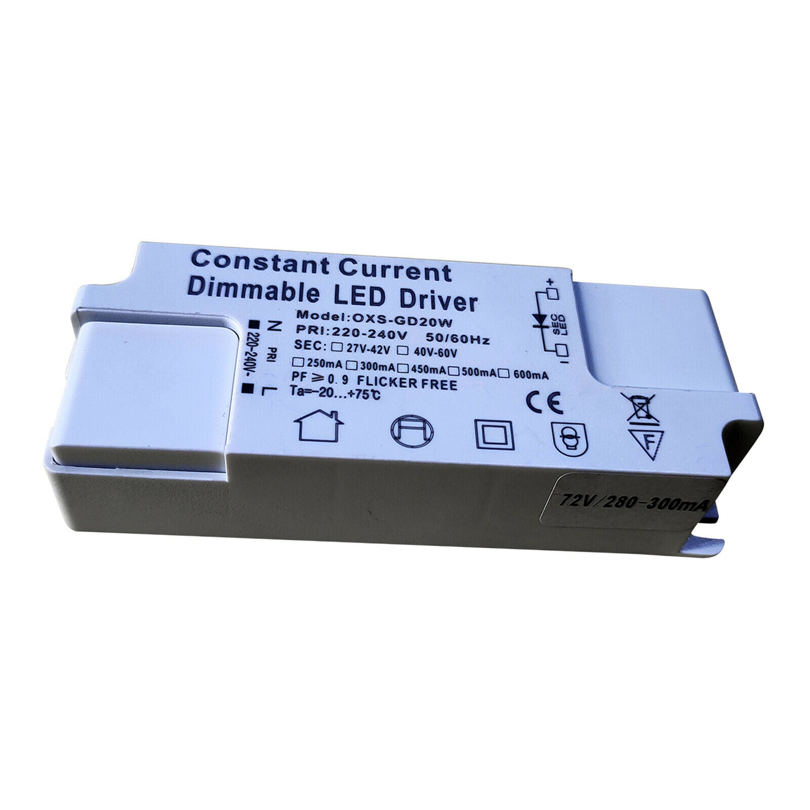 63-84V 280mA SCR Dimmable Constant Current Driver for High Power LED
