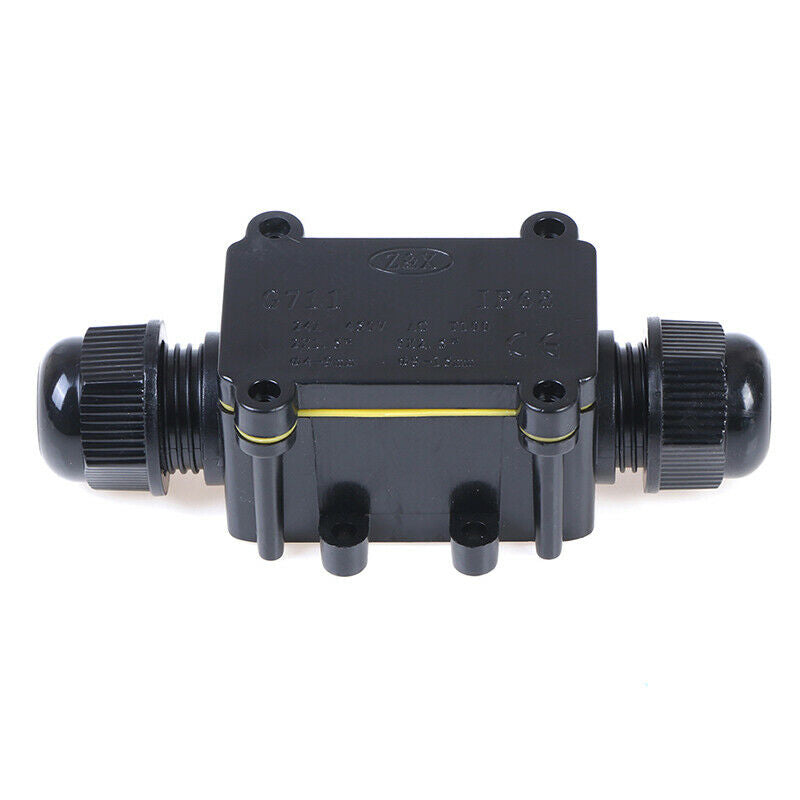 2 Way Waterproof Electrical Junction Box For Outdoor Lighting Cable IP.l8
