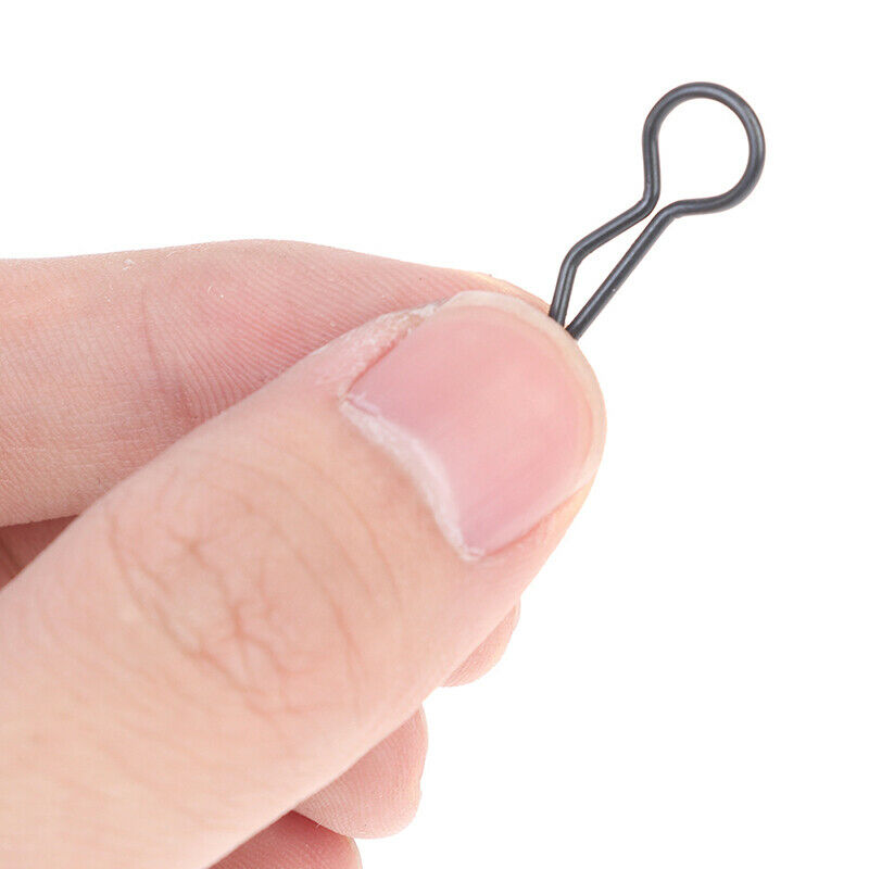 50x RC Car Black Metal Bodyshell Clips Pins R Shape for 1/10 RC Rock Craw.l8