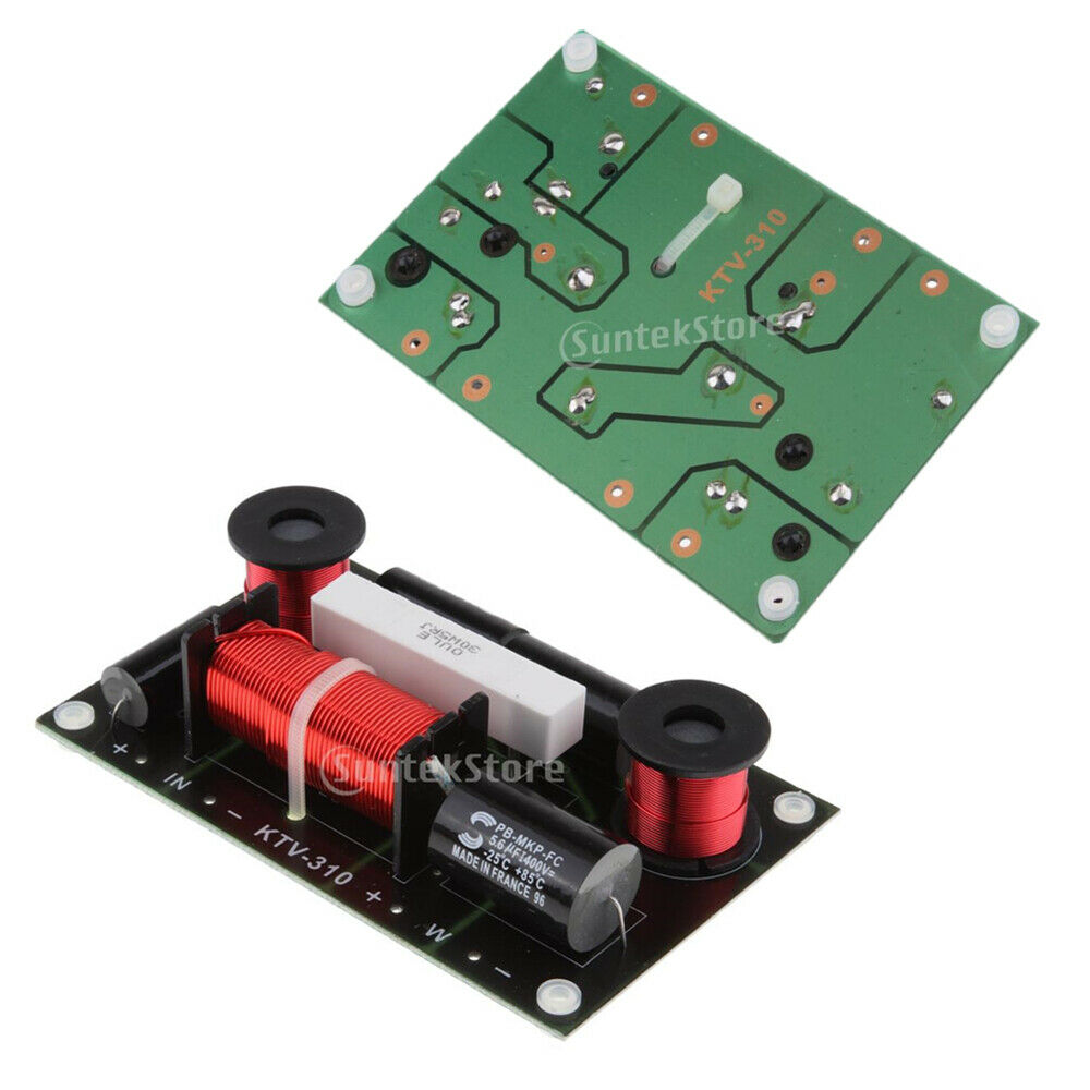 600W 2 Way High-Low Hifi Speaker Frequency Divider Audio Crossover