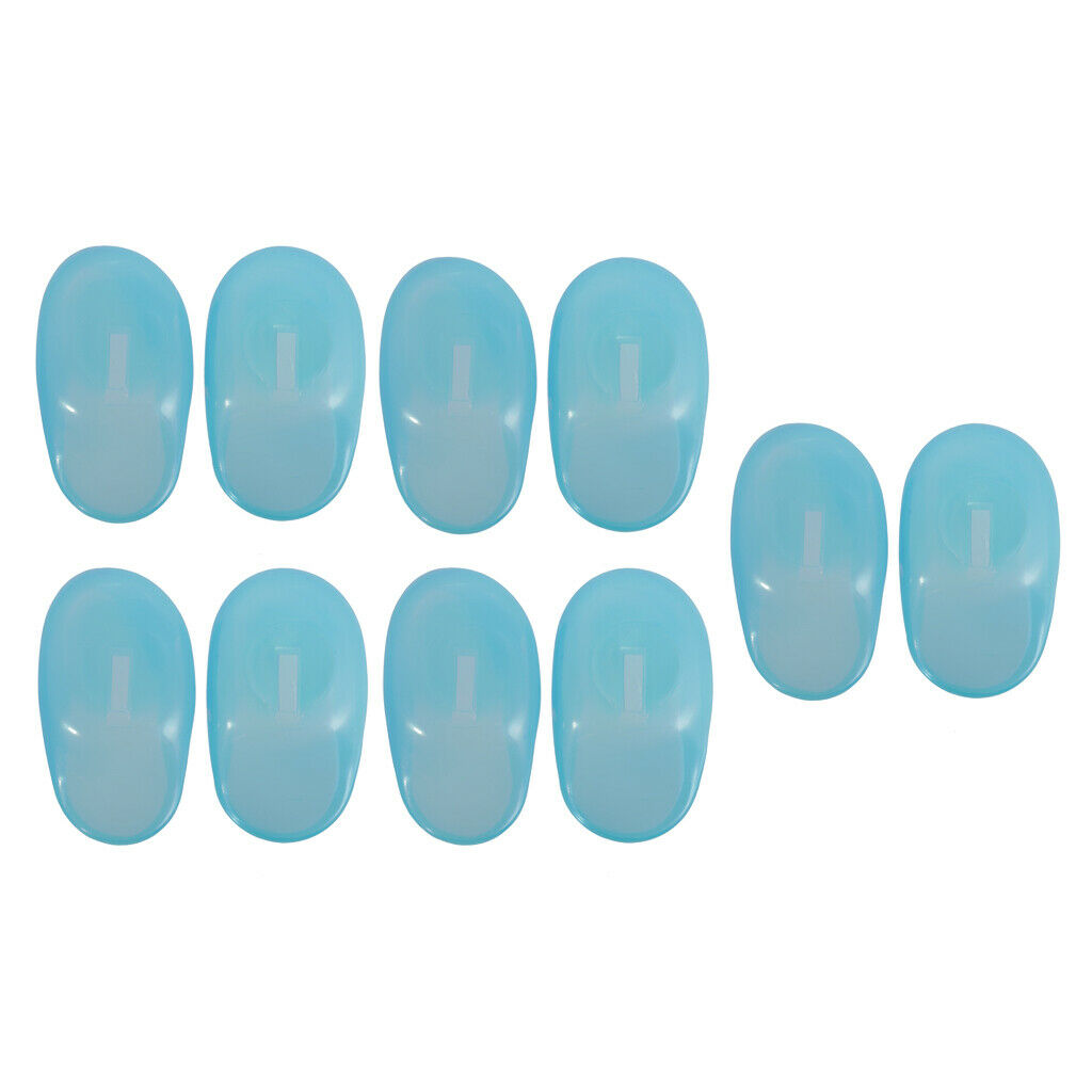 10PCS Pro Hair Coloring Perm Ear Cover Protector Salon Barbers Ears Shield