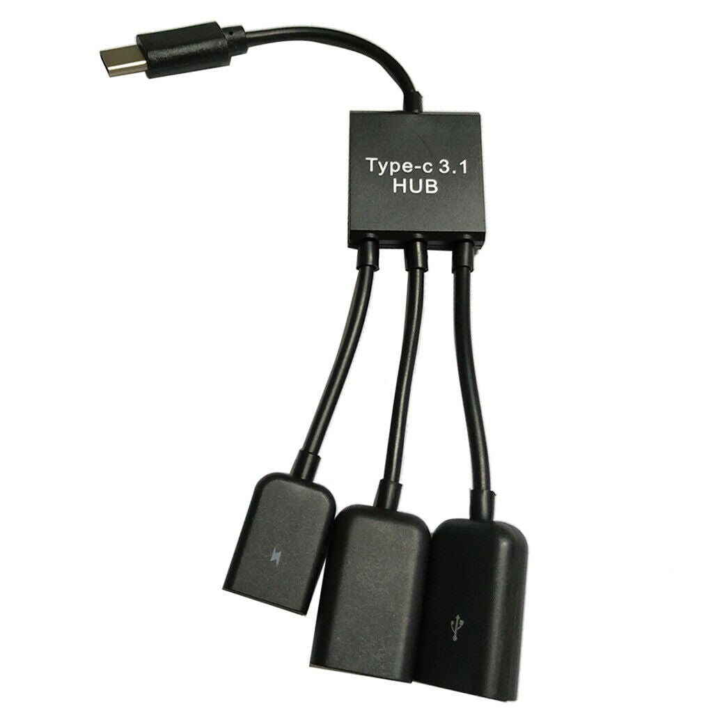 Type C OTG Micro USB Charge HUB Cable For  S9 Oneplus Phones