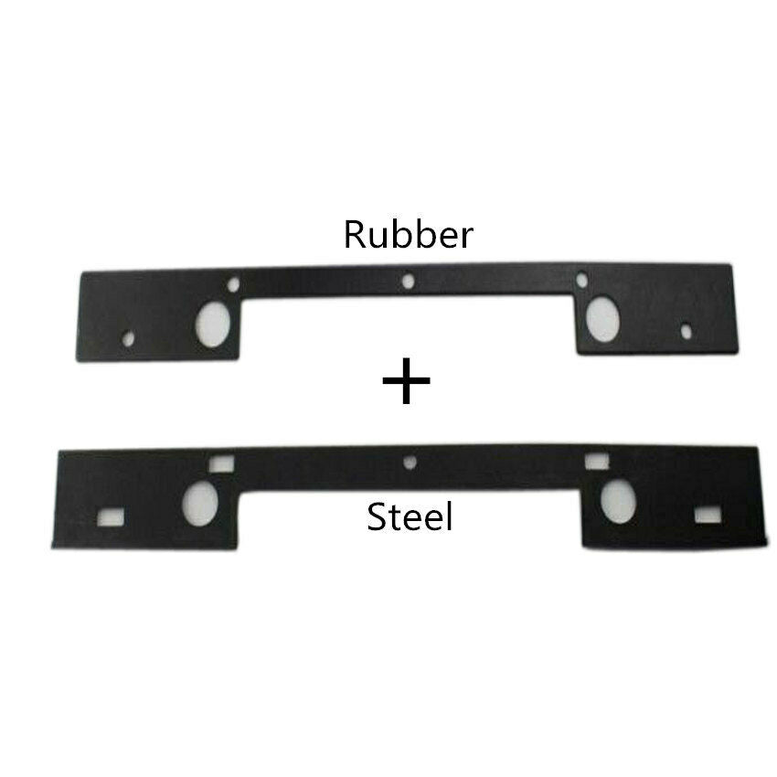 2pc 4# Bridgeport Milling Machine Saddle Knee Wiper Plate CNC Turret Mill Tool