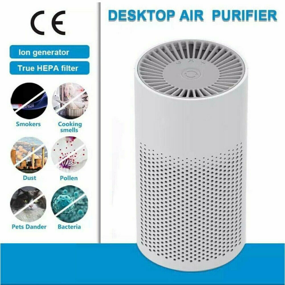 Car Air Purifier Cleaner Negative Ion USB Home Vehicle Air Cleaner Accessories