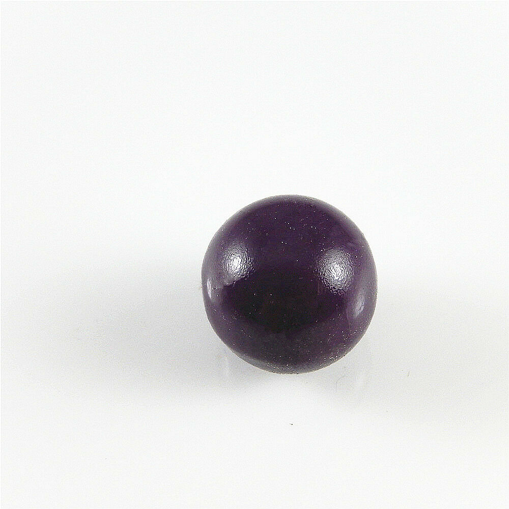 5 pcs Purple Painting Bola Bell Ring Ball Bell Necklace Pendant Findings 16mm