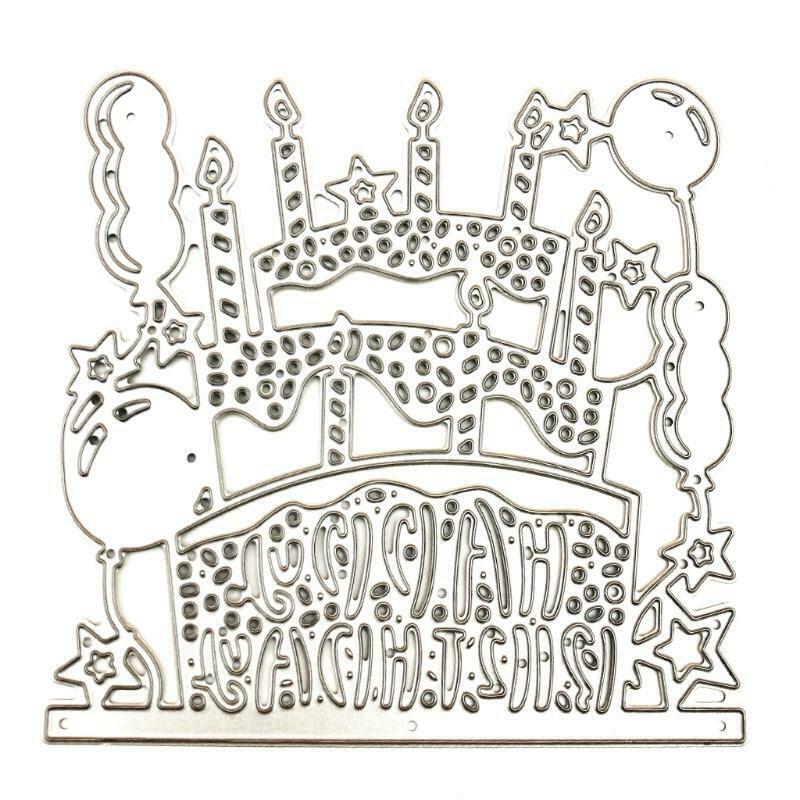 Happy Ramadan Metal Cutting Dies Stencil Scrapbooking DIY Album Stamp Paper Card