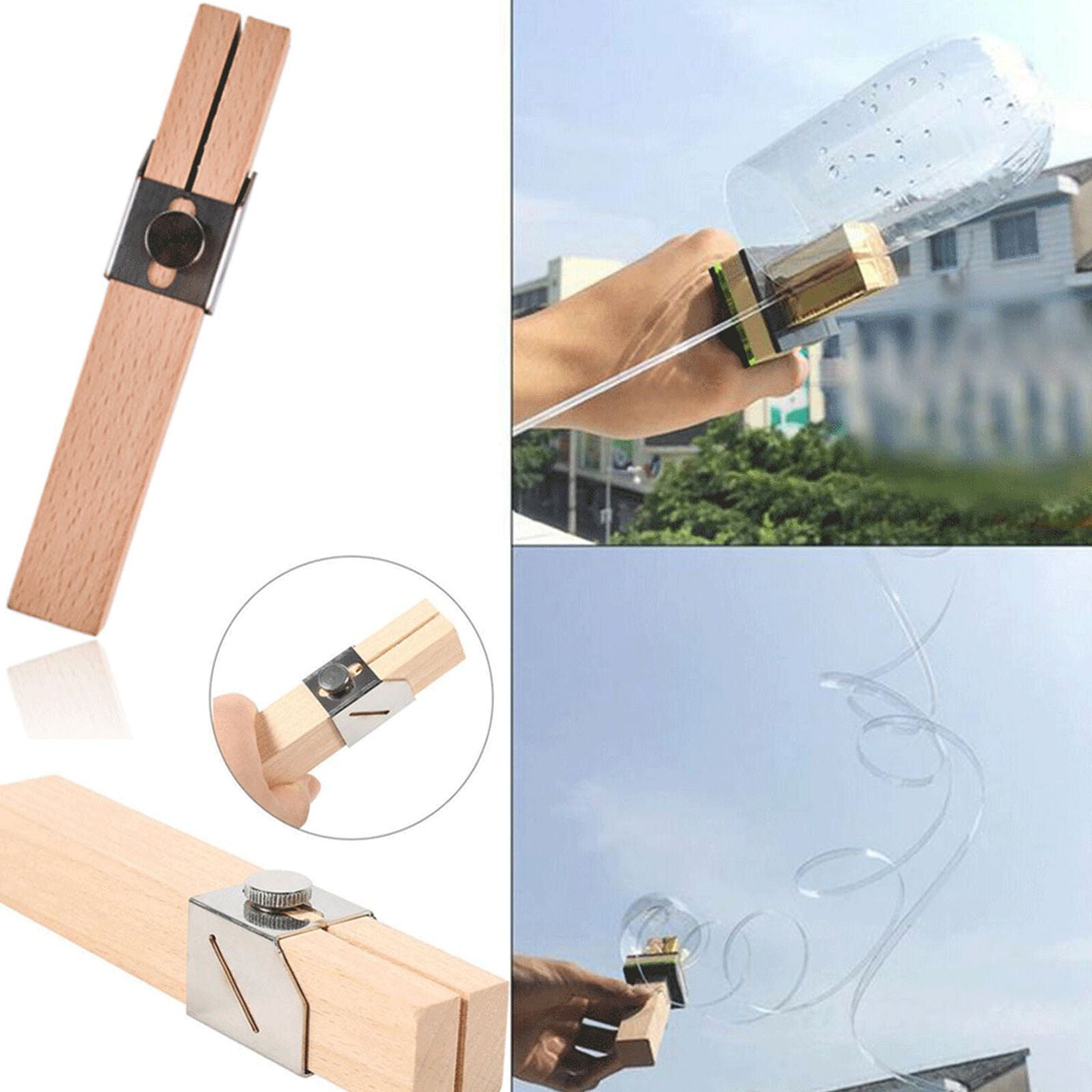 Creative Plastic Bottle Cutter Outdoor Portable Smart Bottles Rope Tools DI K4M5