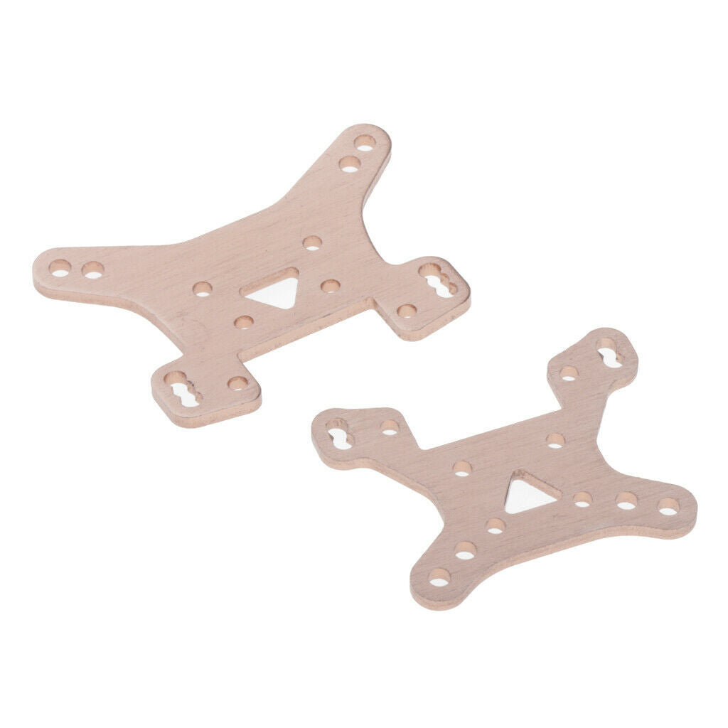 2x Metal Front Rear Shock Tower Holder for Wltoys 1/14 4WD Buggy Accessories