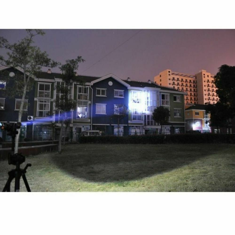 Durable Hiking Zoomable 500 Lumen LED E17 XM-L Flashlight Waterproof Torch