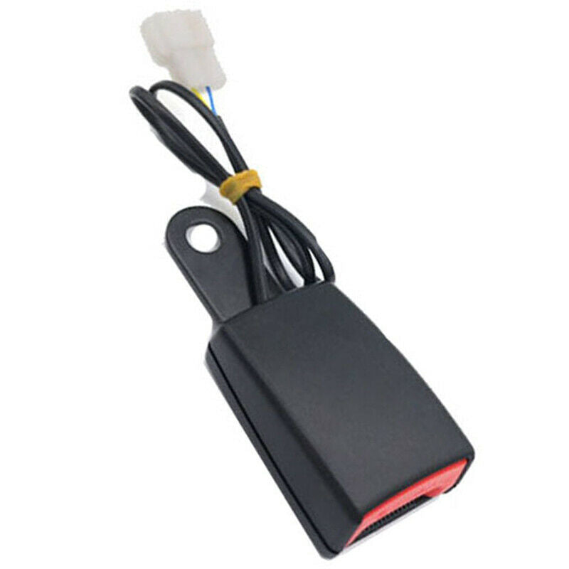 1PCS Car Vehicle Automatic Shrink Emergency Lock Belt With Alarm Function Black