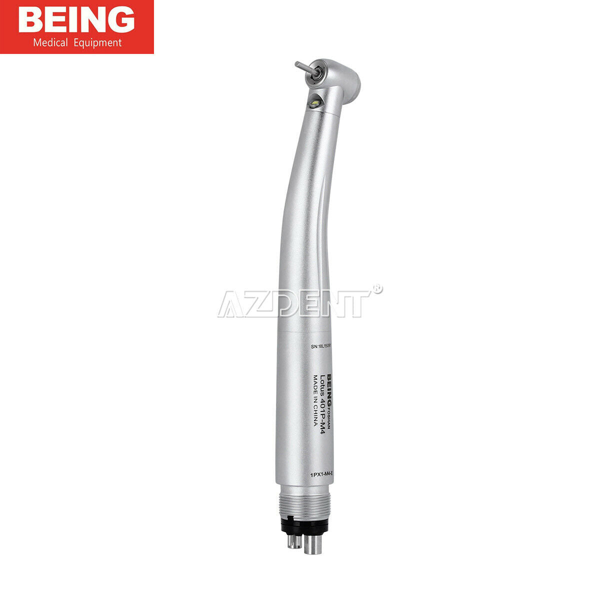 1X BEING Dental High Speed Handpiece Standard E generator LED Self Power Turbine