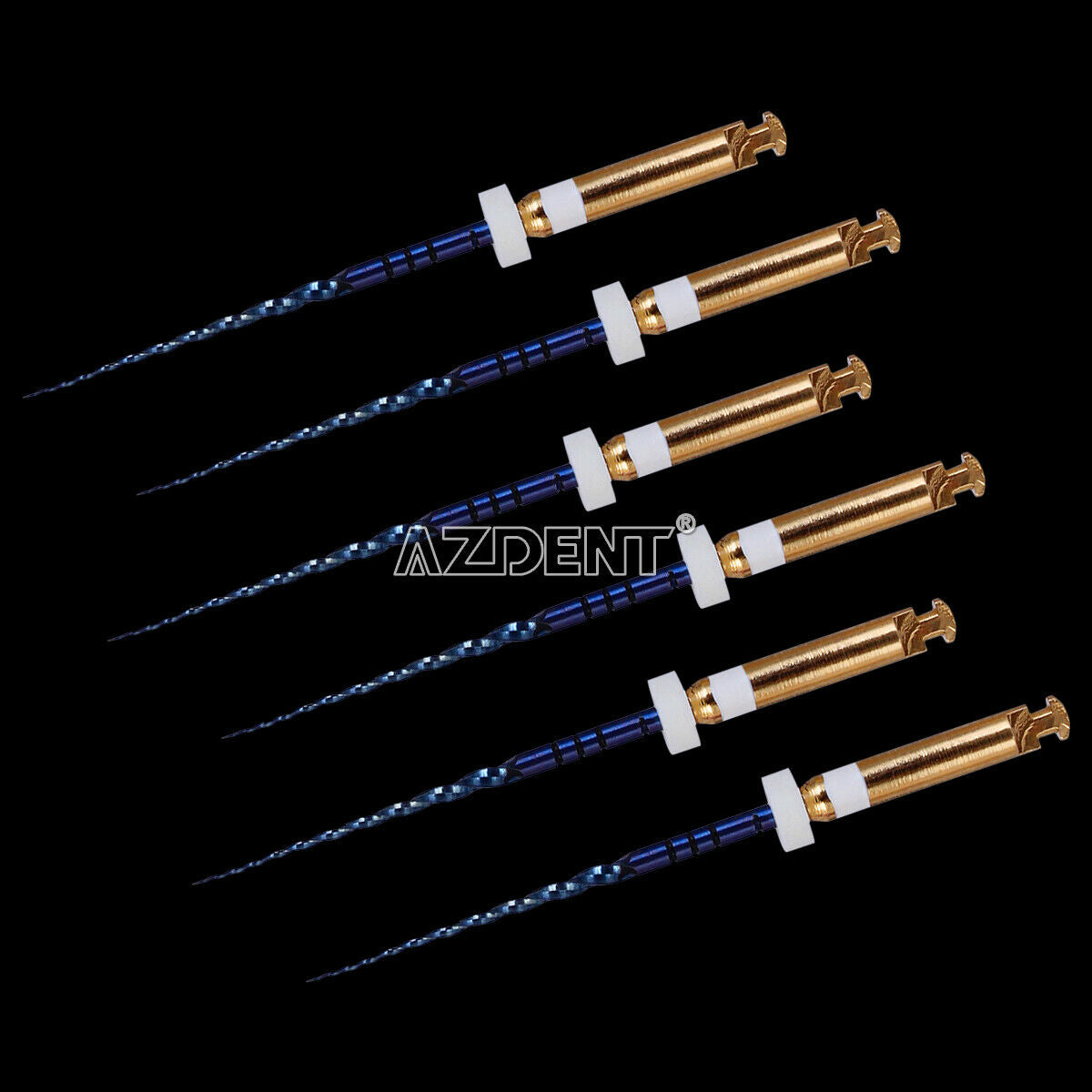 5X Dental Rotary Heat Activated Canal Root Endodontic Files Engine Use 25mm,S2