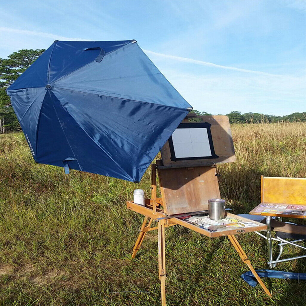 Adjustable Clamp-On Beach Umbrella Sun Parasol Lounge Chair Strollers Hiking