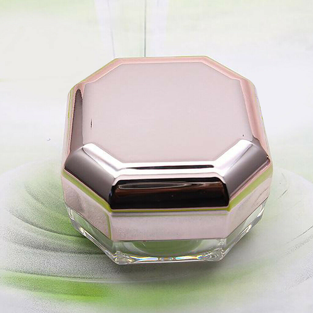 8 ML 0.28 OZ Loose Powder Container DIY with Sponge Puff and Net Sifter