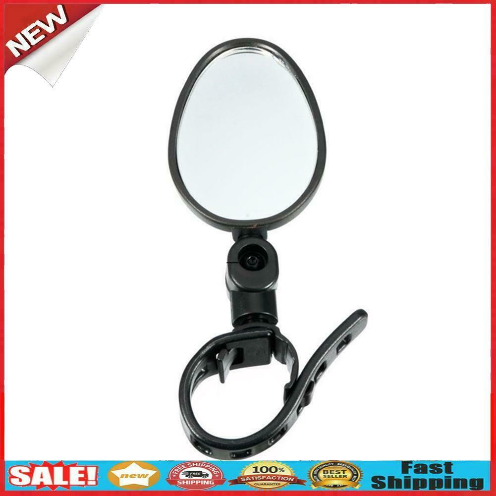 Bicycle Rear View Mirror 360 Degree MTB Handlebar Rearview Plane Mirror @