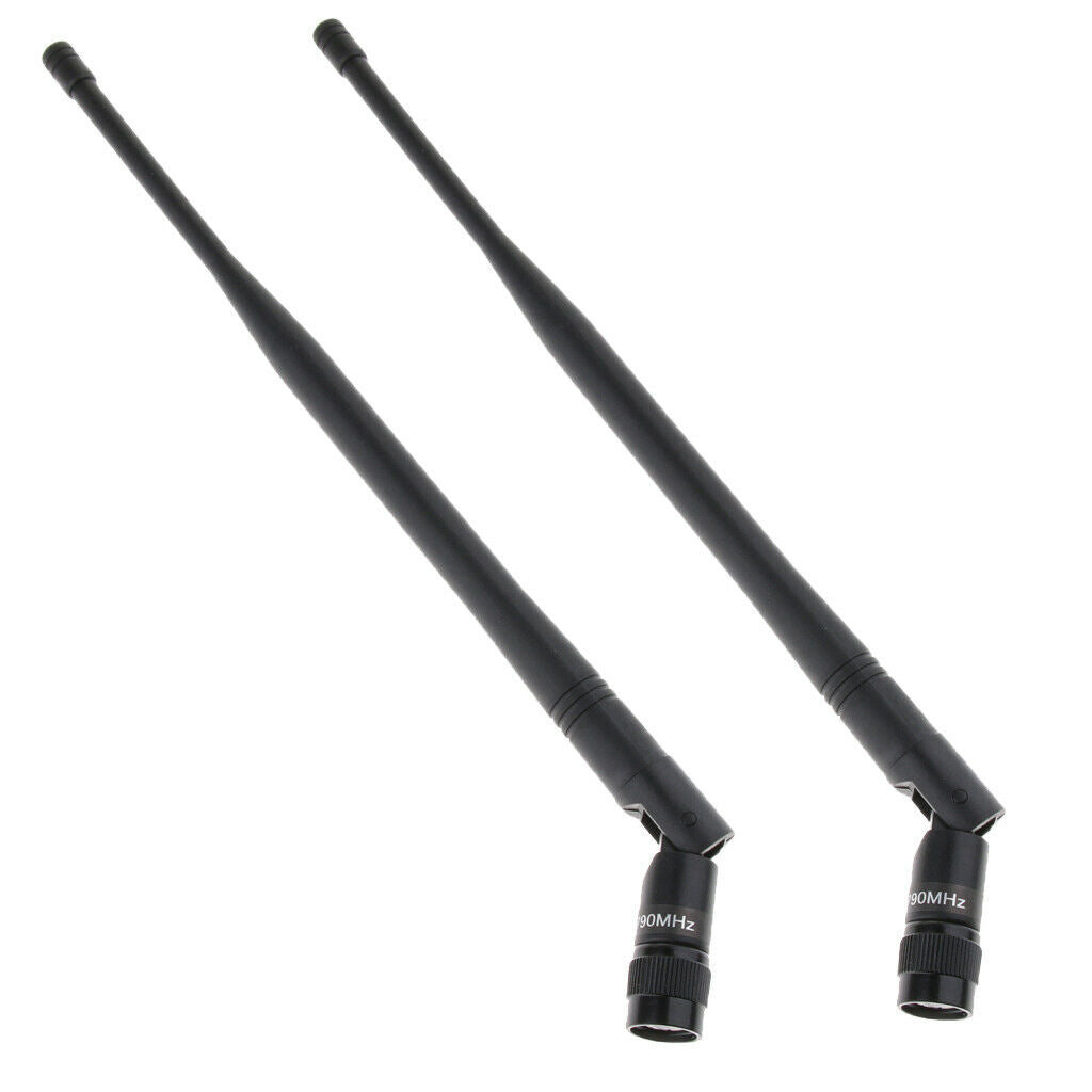 2pcs Black Microphone Antenna for Wireless Microphone Accessories