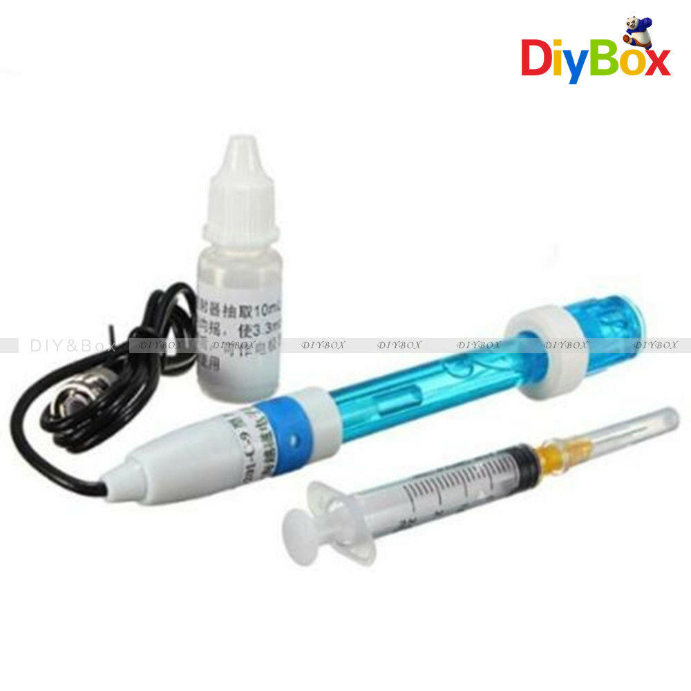 Aquarium Hydroponic PH Electrode Probe+Liquid PH Value Detection Sensor