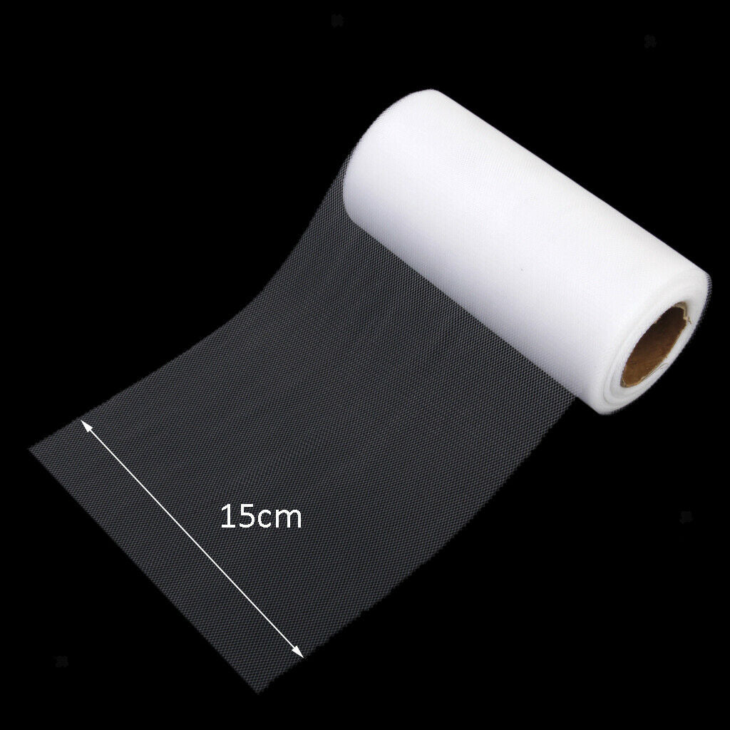 2 Pieces Rolls of Tulle Ribbon Ball Birthday Gift Invitations Diy 22m X 15