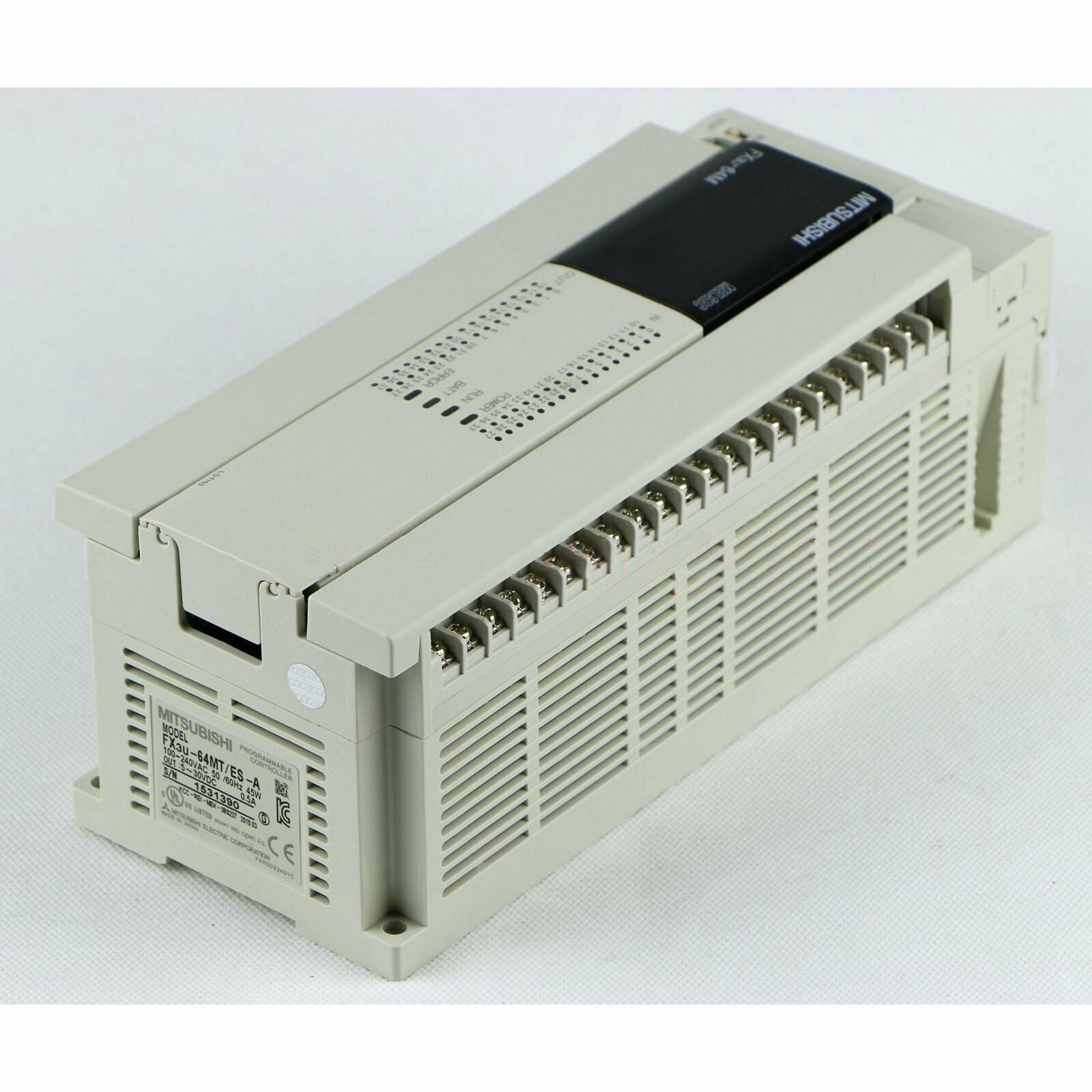 New In Box Mitsubishi FX3U-64MT/ES-A Programmable Logic Controller FX3U64MT/ESA