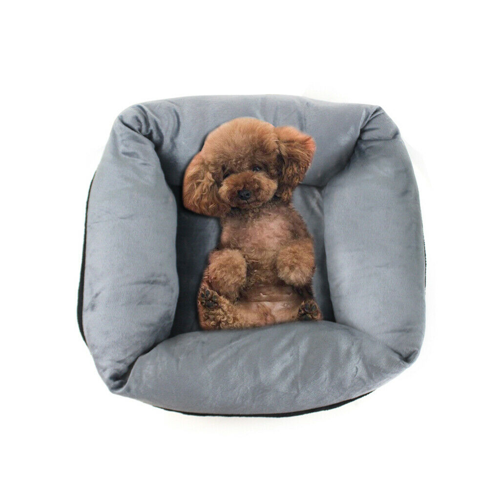 Winter Warm Dog Nest Pet Cozy Bed for Small Dogs Cat Puppy Kitten Navy Blue