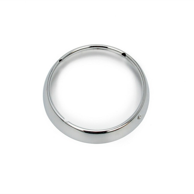 7 inch Chrome Headlight Headlamp Trim Ring For Touring Road King Electra Glide
