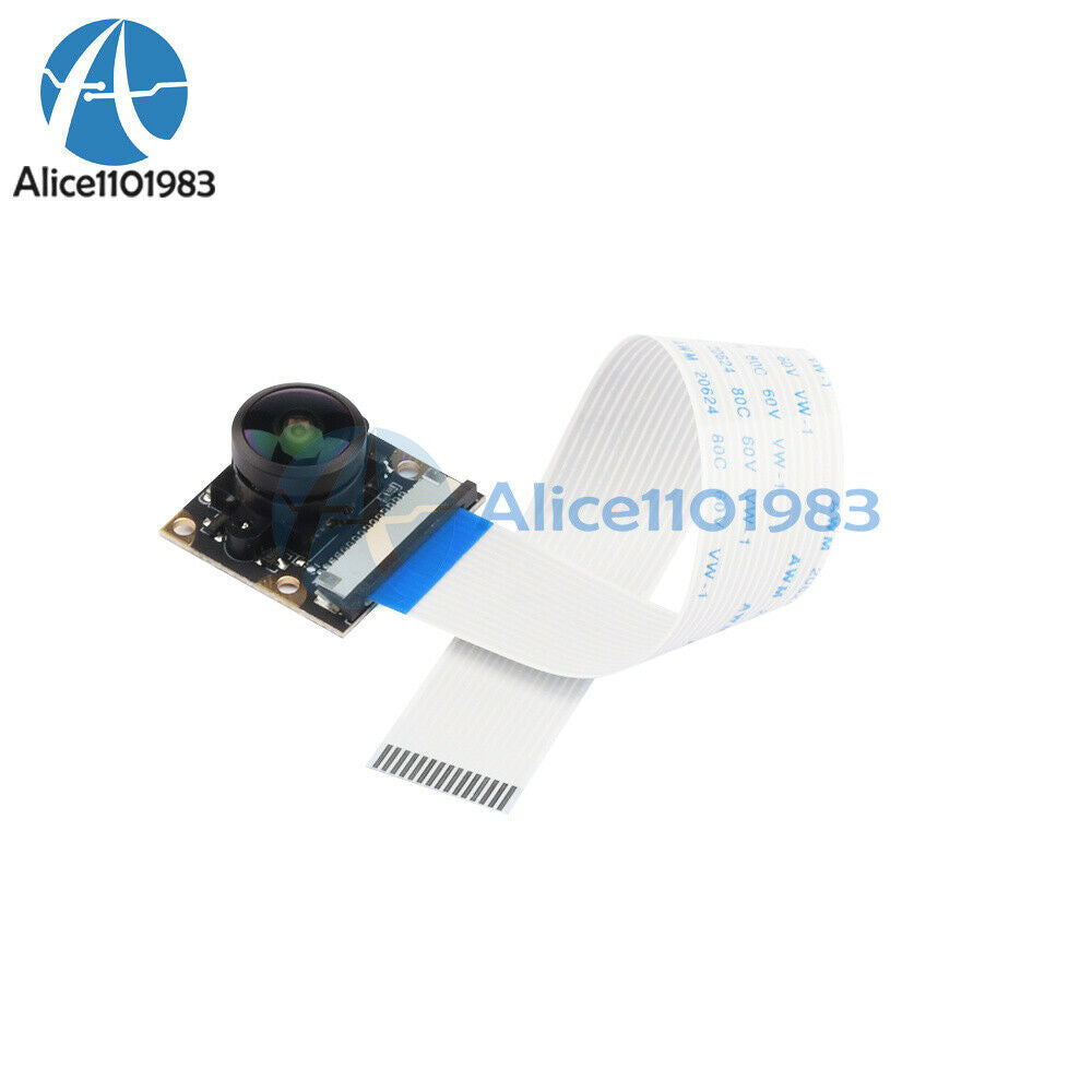 OV5647 5MP 160 Degree Fisheye Wide-angle Lens Camera Module for Raspberry Pi 3 4