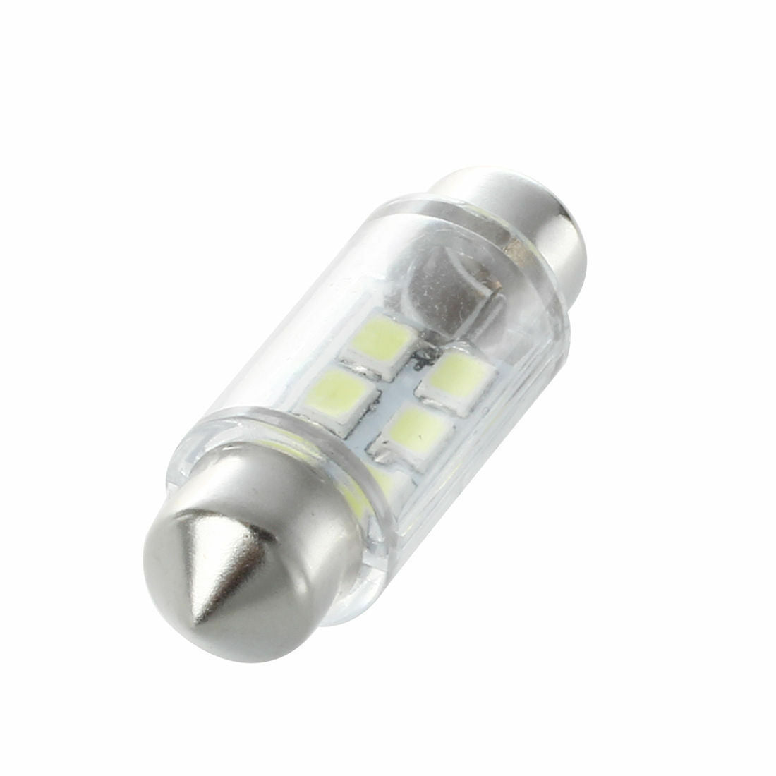 2X White Dome 6 SMD LED Car Festoon Bulb C5W Light Lamp 36mm DC 12V (1) L49
