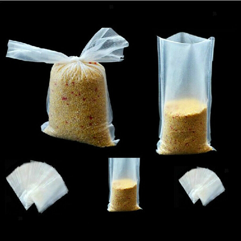 20m PVA STRING and 50Pcs 6x12cm Bait Bag , TOTAL DISSOLVE , GREAT FOR BOILIES,