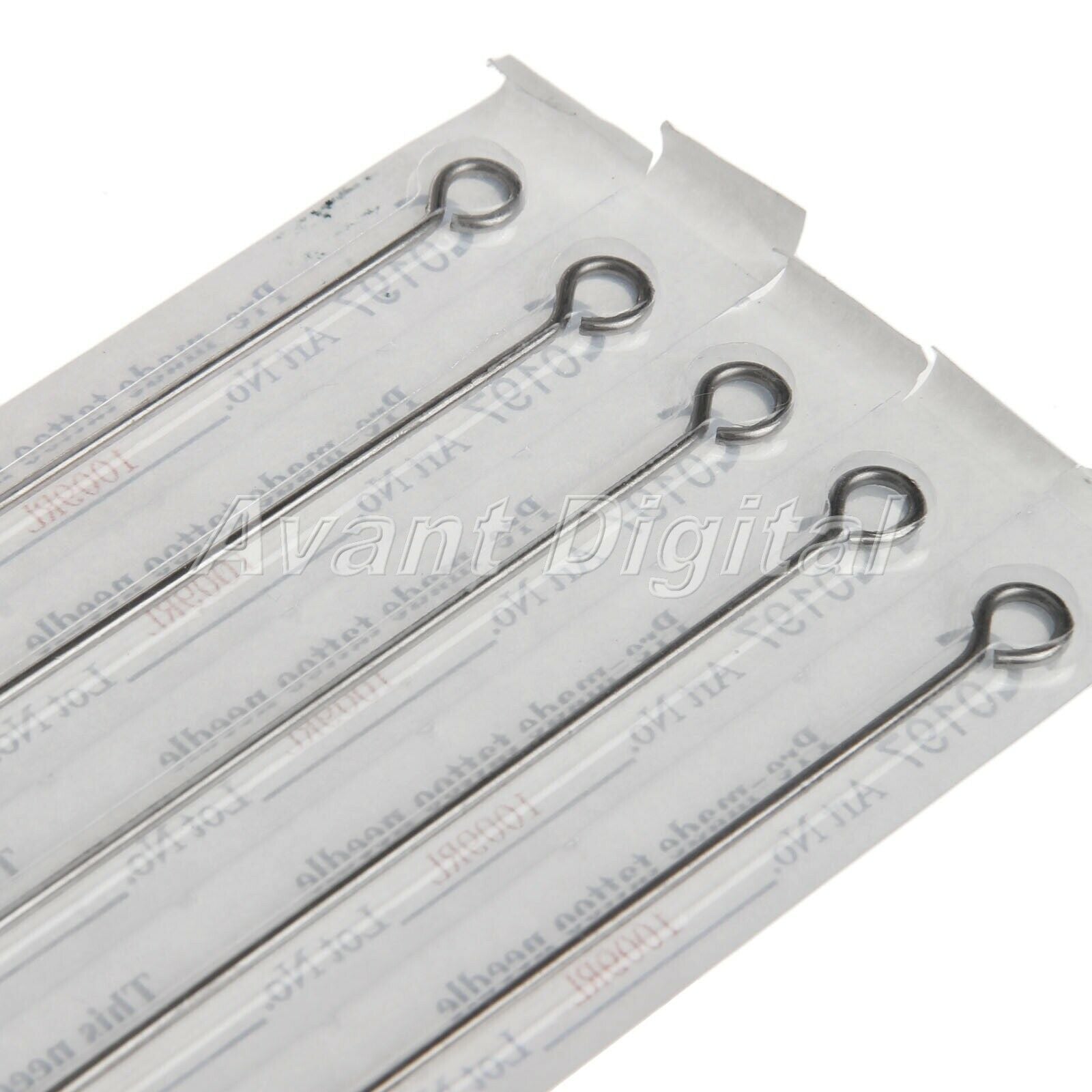 Sterilized 9RL Tattoo Needles&Disposable 9RT Tattoo Tubes Tips Beauty Tool Kits
