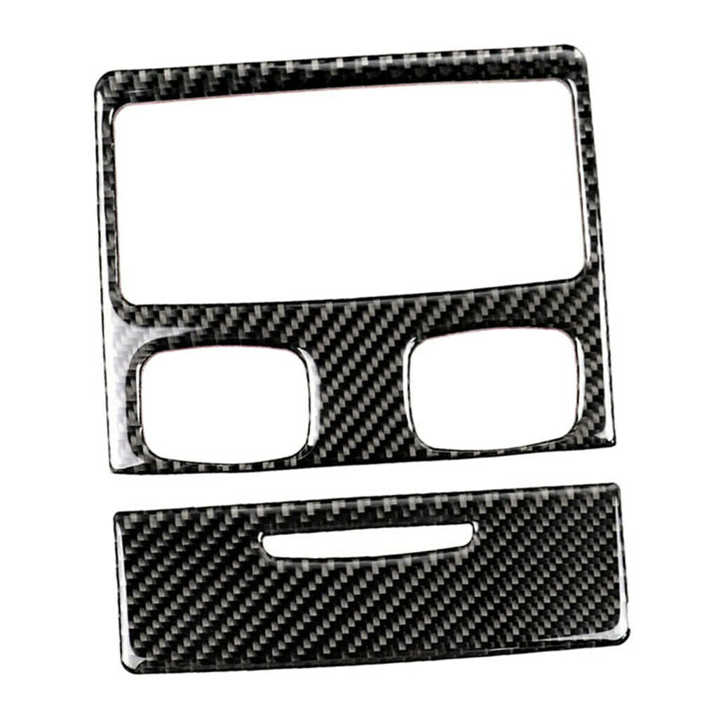 Carbon Fiber Car Air  Vent Cover Trim for BMW E90 E92 E93 2005-2012