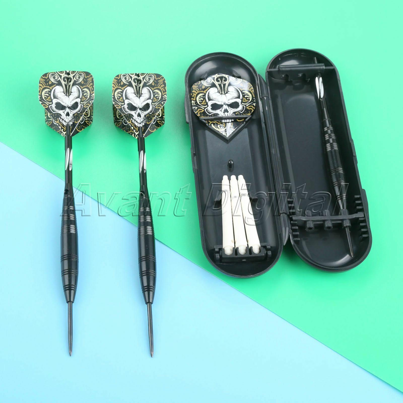 3pcs 23g Professional Darts With Nice Dart Flight &Storage Box Office Play Relax