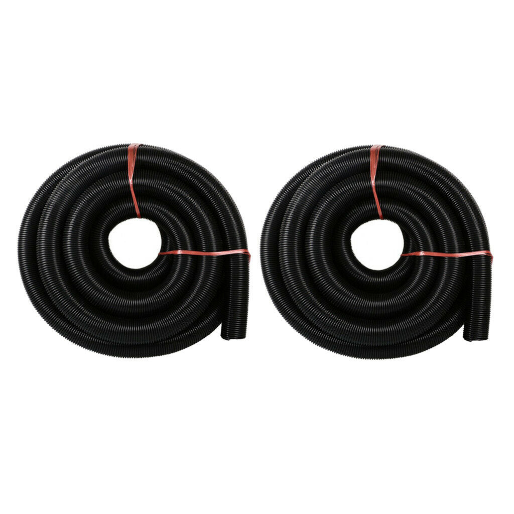 2x Plastic Universal Power Tool Hose Kit Flexible Vacuum Cleaner Hose Tube