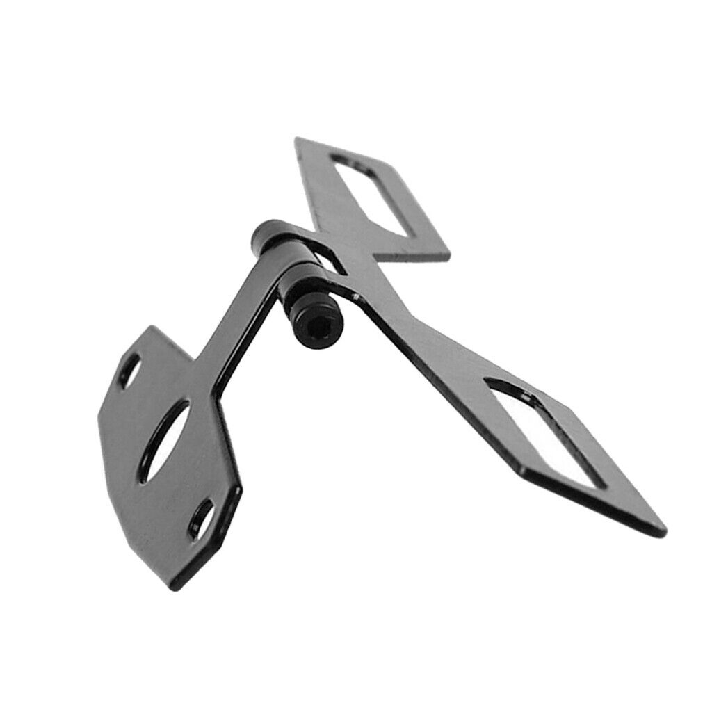 2 Pieces Universal Taillight Bracket Foldable License Plate Label Holder